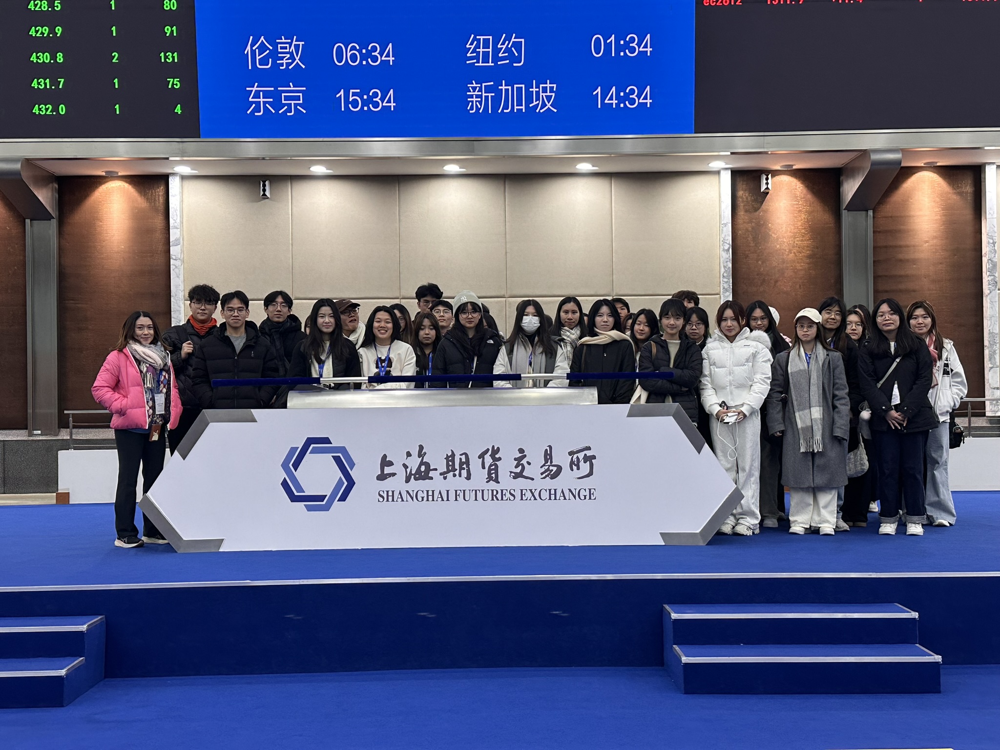 Shfe BBA Students Explore Shanghai in an Immersive Finance Study Tour